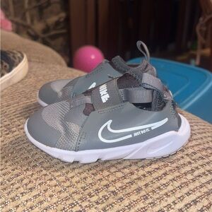 Nike Kids Gray and White Sneakers